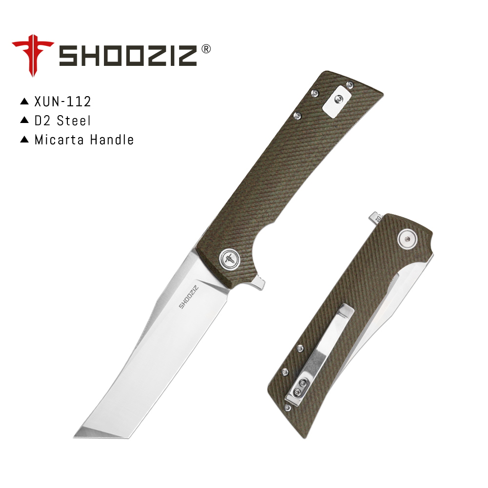 Edc Concealed Carry Knife - Shooziz XUN112 EDC Folding Knife with