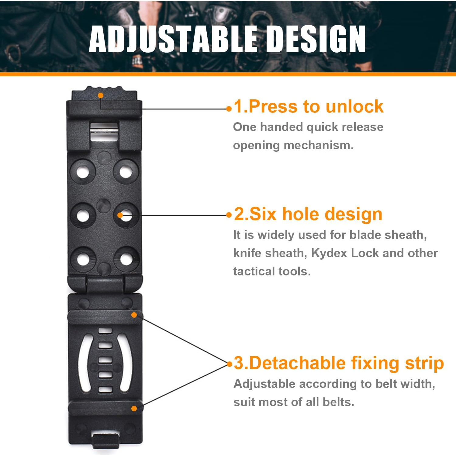 Tactical Knife Clip Holster -  - đánh giá và giá Edc Carry Belt