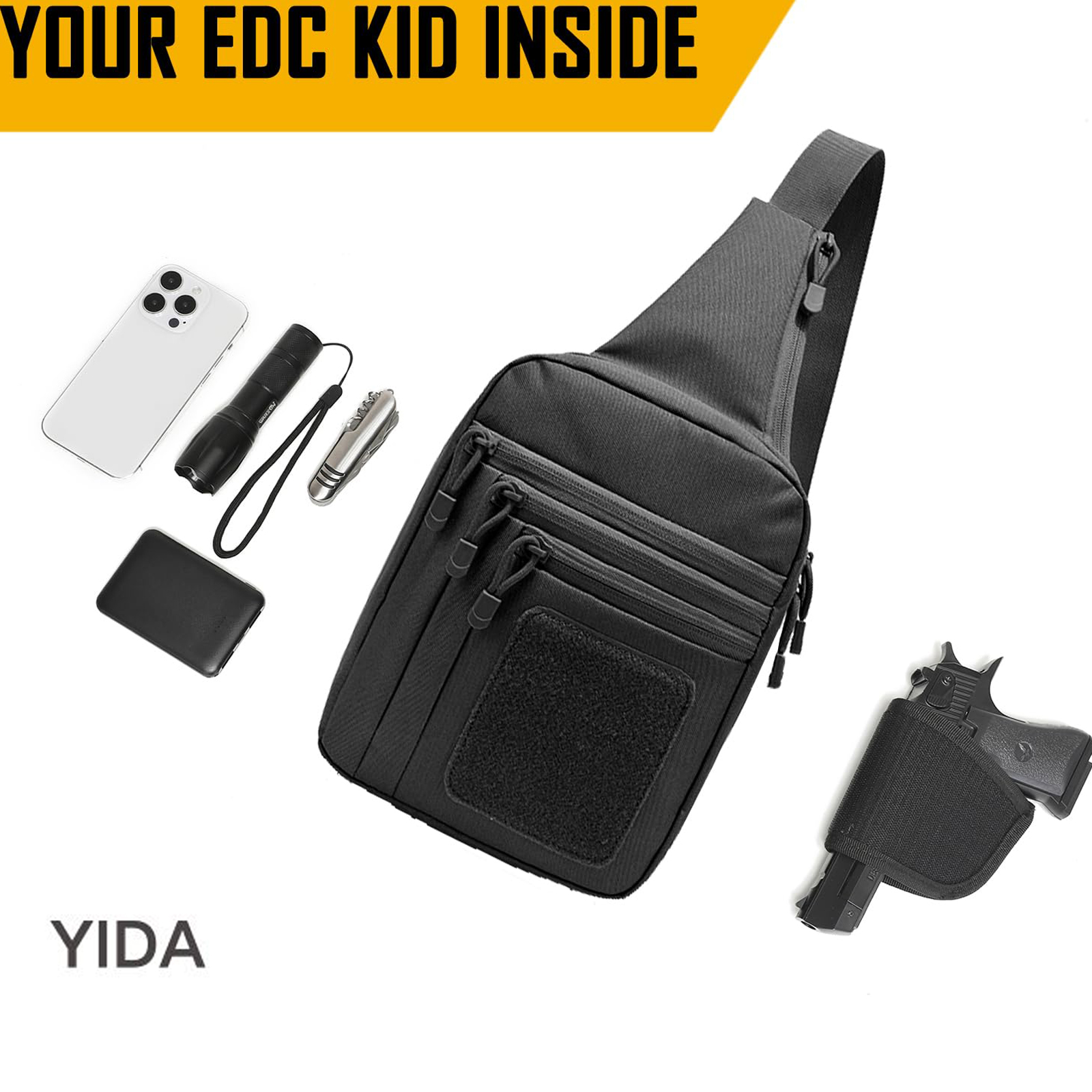 Concealed Carry Crossbody Bag  - đánh giá và giá Edc Carry Gun