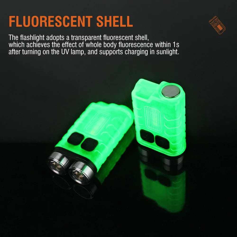 BORUiT V3 LED Keychain Portabl - đánh giá và giá Keychain Flashlight