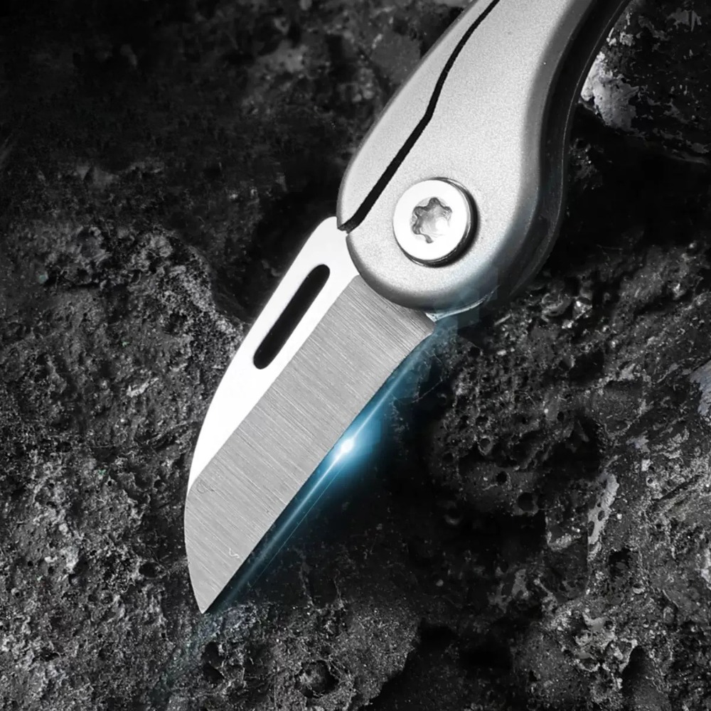 New Retro Mini Titanium Alloy  - đánh giá và giá Edc Concealed Carry Knife