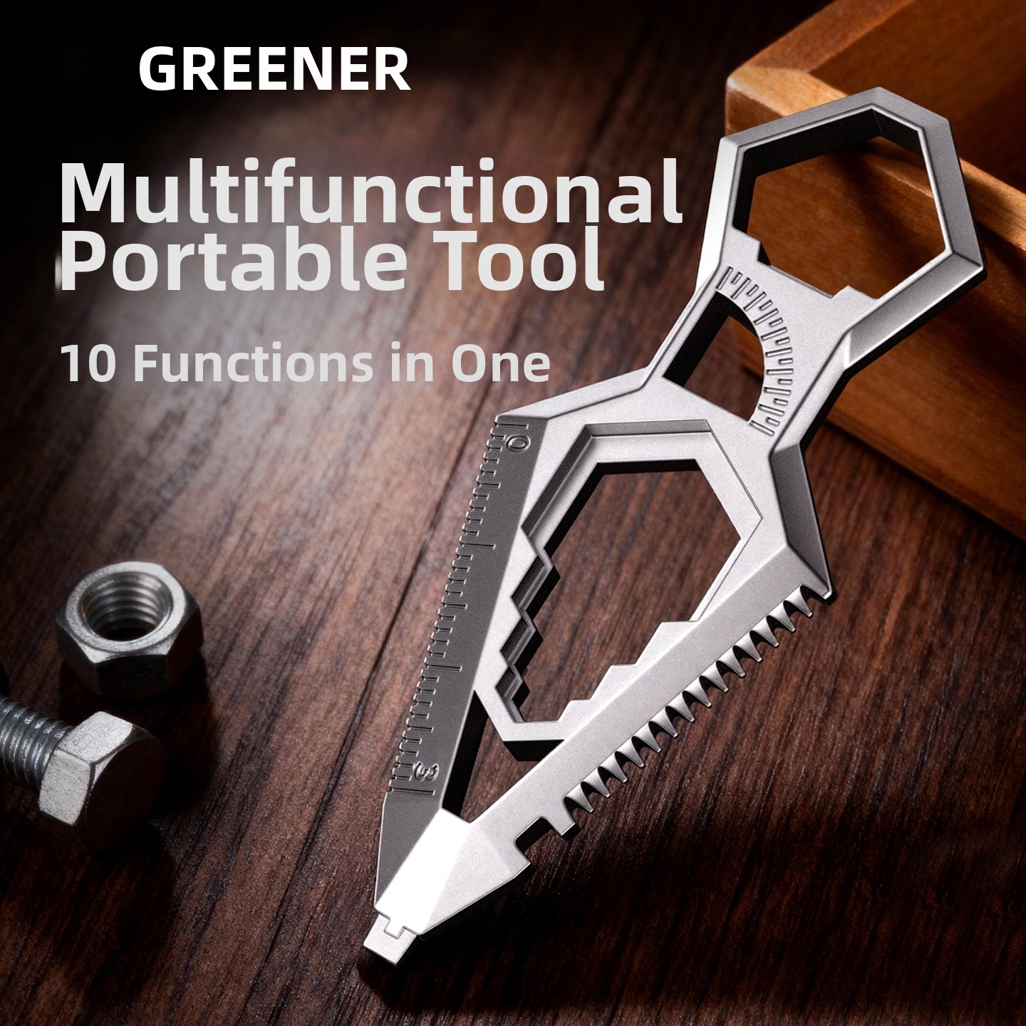 GREENER EDC Keychain Multi Too - đánh giá và giá Appendix Carry Edc