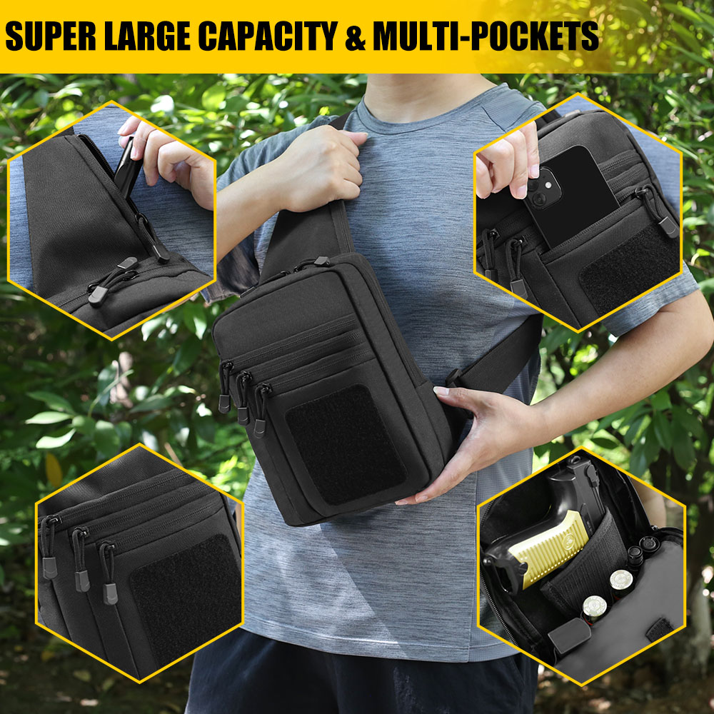 Tactical Pistol Gun Bag Concea - đánh giá và giá Edc Carry Gun