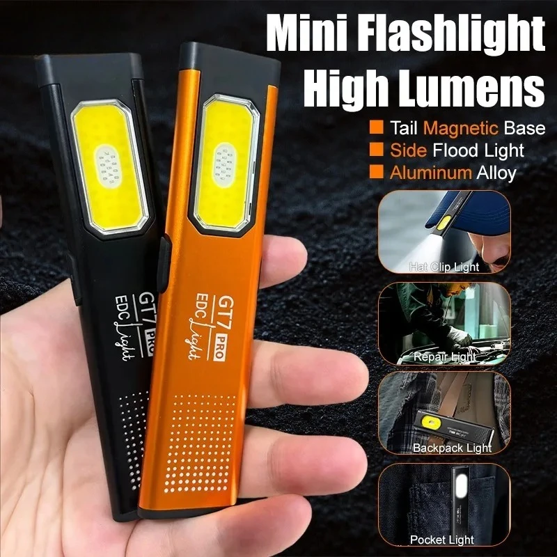 Mini LED Flashlight USB C Rech - đánh giá và giá Keychain Flashlight