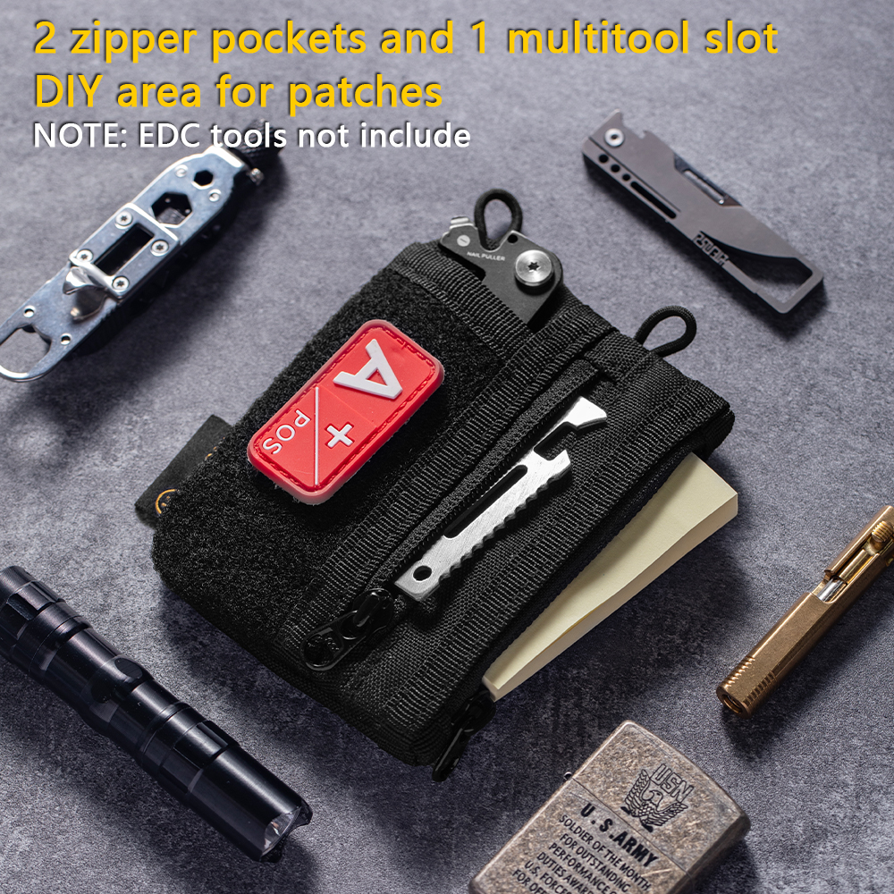 EDC Organizer Pouch with DIY P - đánh giá và giá Appendix Carry Edc