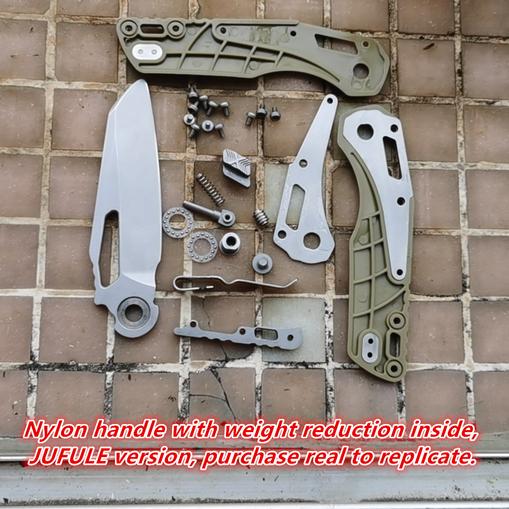 JUFULE Nylon Handle MT210 Deep - đánh giá và giá Edc Concealed Carry Knife