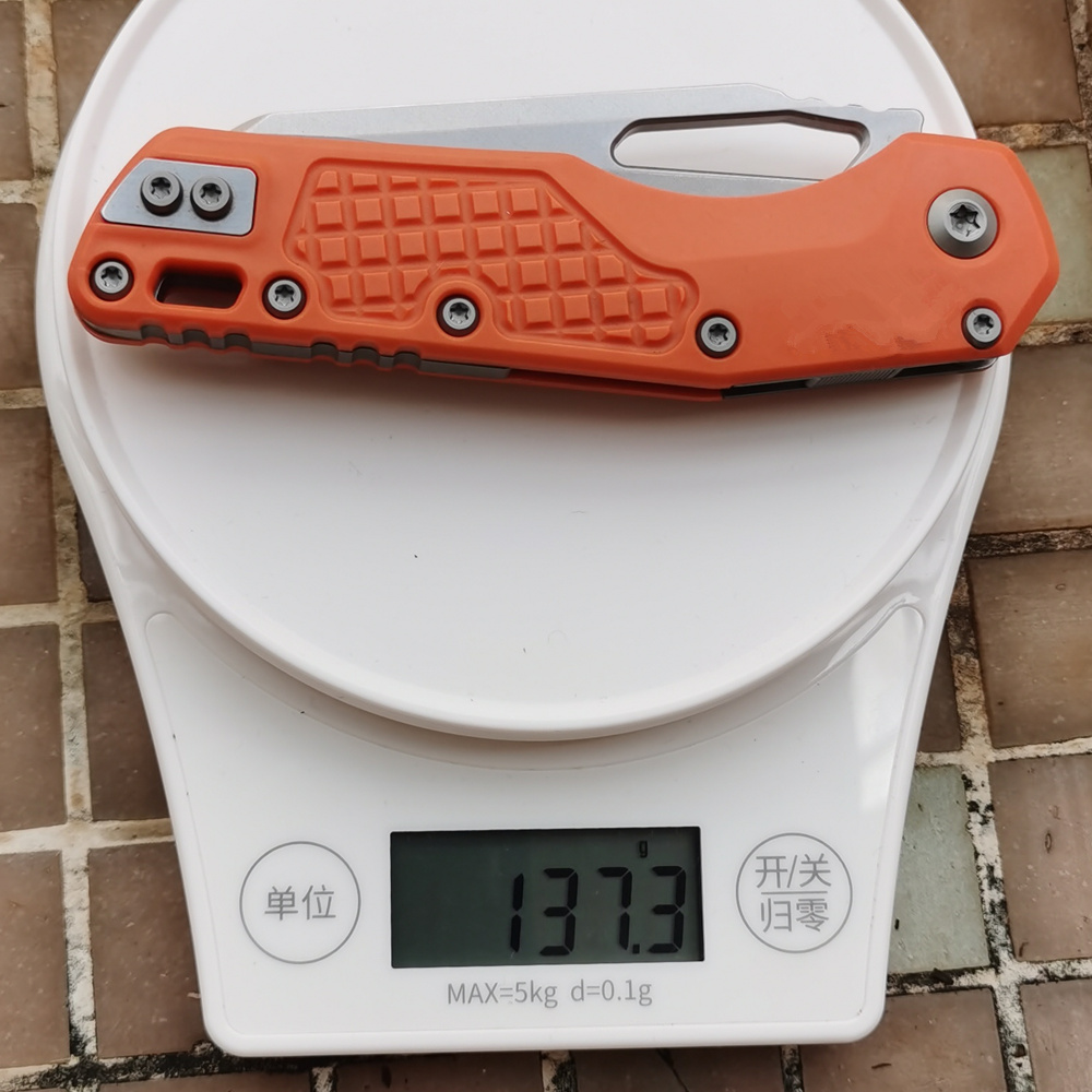 JUFULE Nylon Handle MT210 Deep - đánh giá và giá Edc Concealed Carry Knife