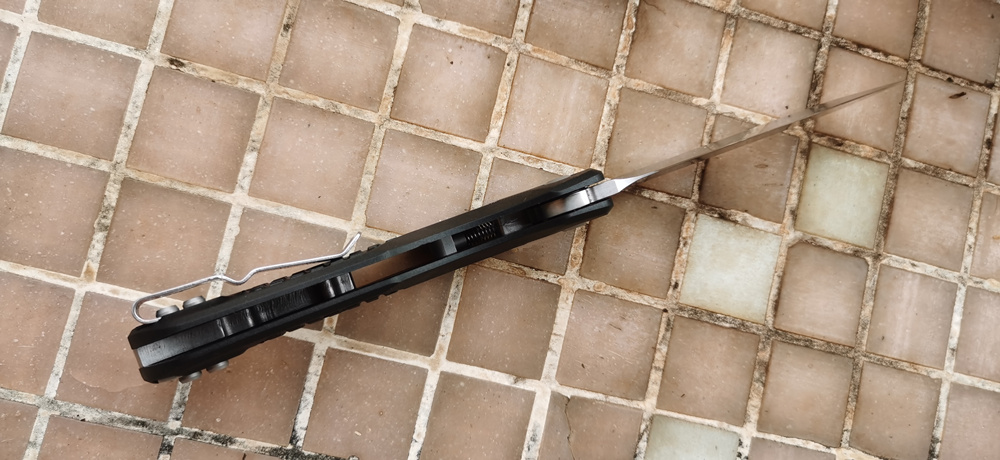 JUFULE Nylon Handle MT210 Deep - đánh giá và giá Edc Concealed Carry Knife