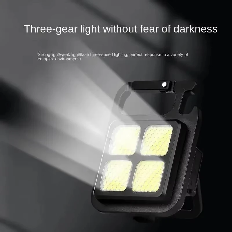 4 Lamp Beads Outdoor Strong Li - đánh giá và giá Keychain Flashlight