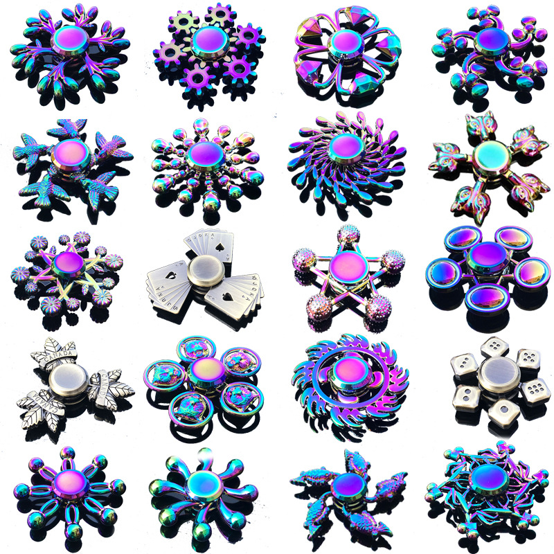 Rainbow Fidget Metal Spinner C - đánh giá và giá Fidget Spinner Bearing