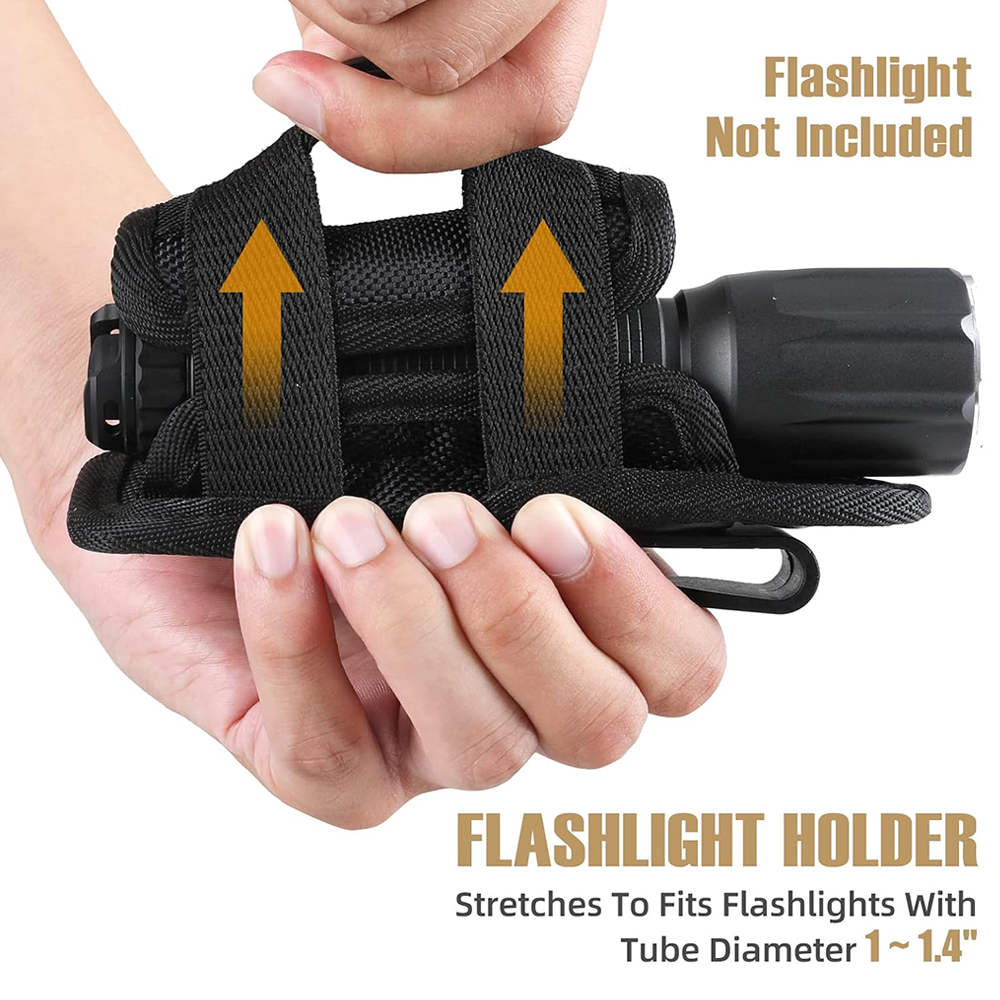 Tactical Flashlight Pouch Hols - đánh giá và giá Appendix Carry Edc
