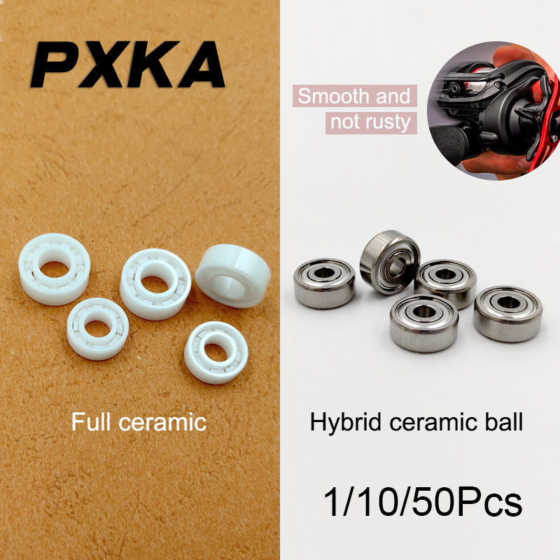 1/10/50Pcs Hybrid semi-ceramic - đánh giá và giá Fidget Spinner Bearing