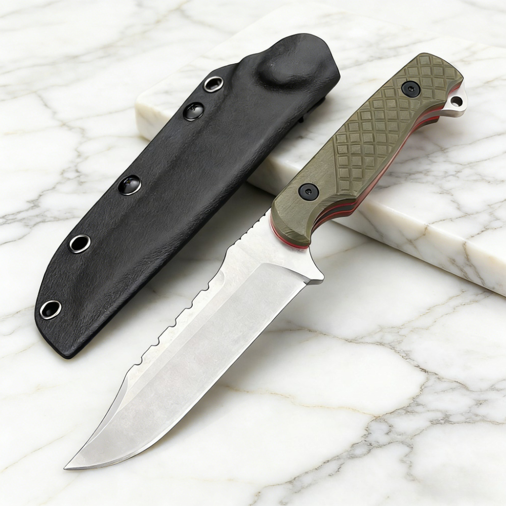Multi-purpose Full Tang Fixed  - đánh giá và giá Edc Carry Fixed Blade