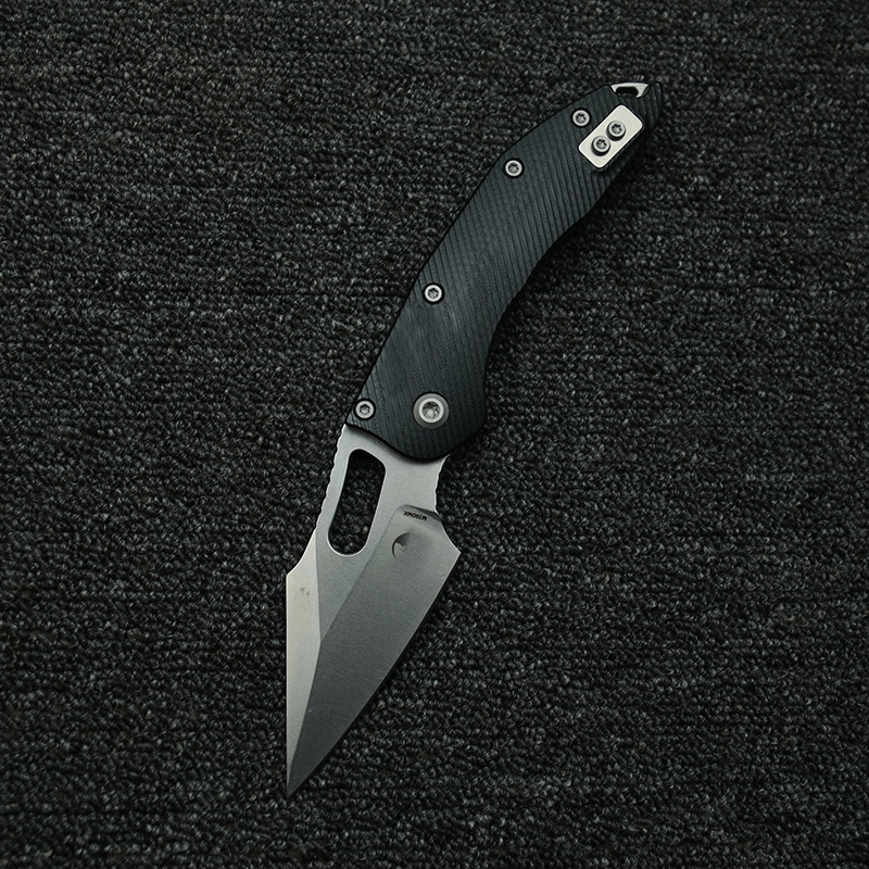 LEMIFSHE  Manual Stitch Textur - đánh giá và giá Edc Concealed Carry Knife