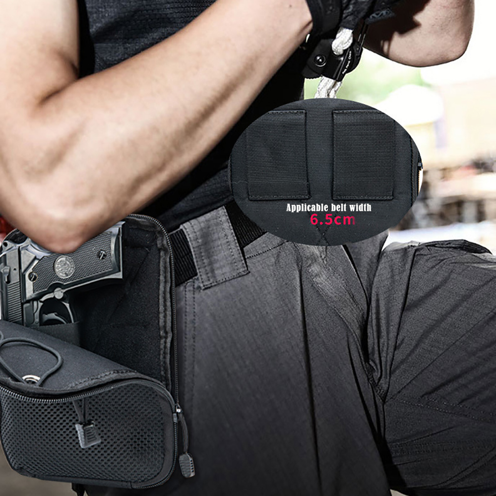 Molle Outdoor Tactical Conceal - đánh giá và giá Edc Concealed Carry Fanny Pack