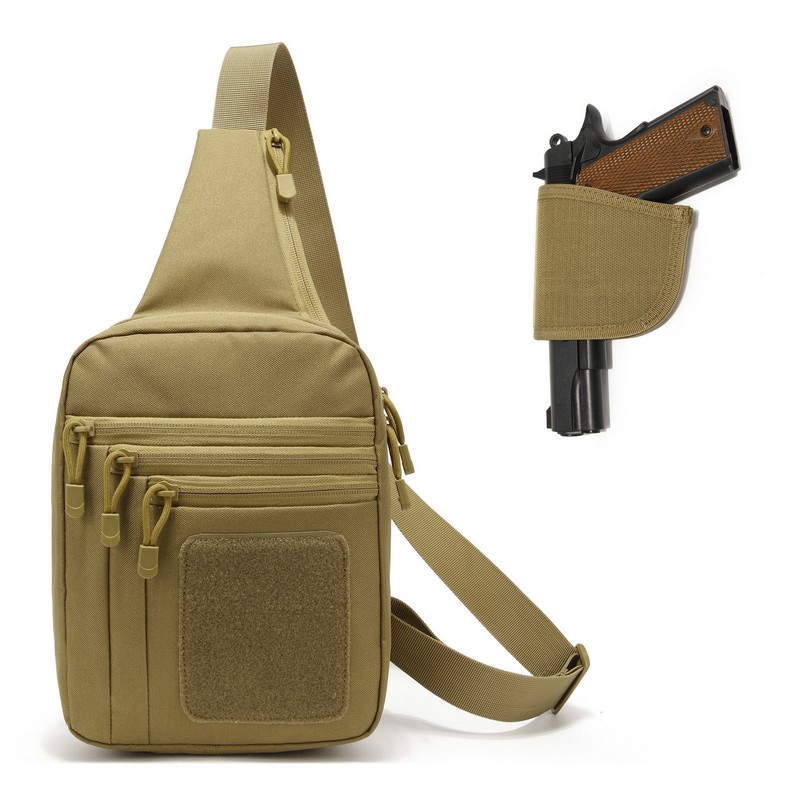 New Tactical Chest Bag Pistol  - đánh giá và giá Edc Pistol Carry Bag