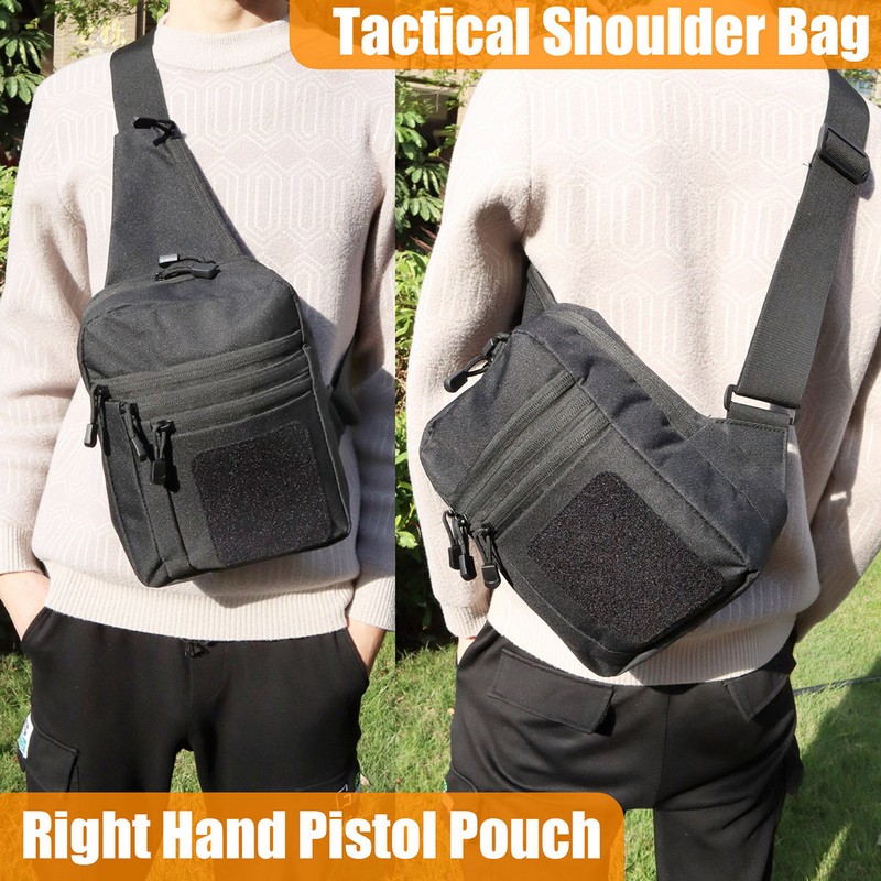 New Tactical Chest Bag Pistol  - đánh giá và giá Edc Pistol Carry Bag