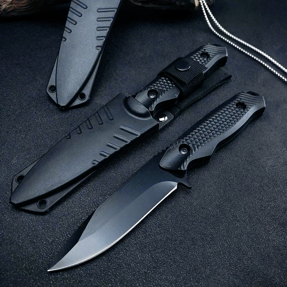 Outdoor Jungle Hunting Knife 5 - đánh giá và giá Edc Carry Fixed Blade