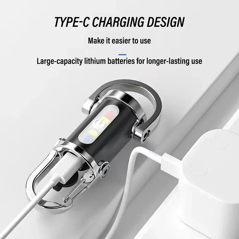 Mini LED COB Keychain Flashlig - đánh giá và giá Keychain Flashlight