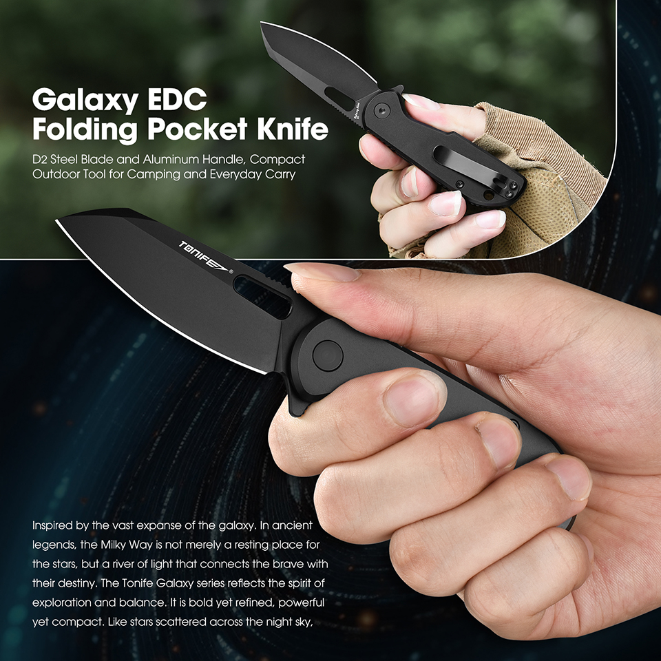 TONIFE Galaxy Mini CKT9205 Fol - đánh giá và giá Edc Concealed Carry Knife