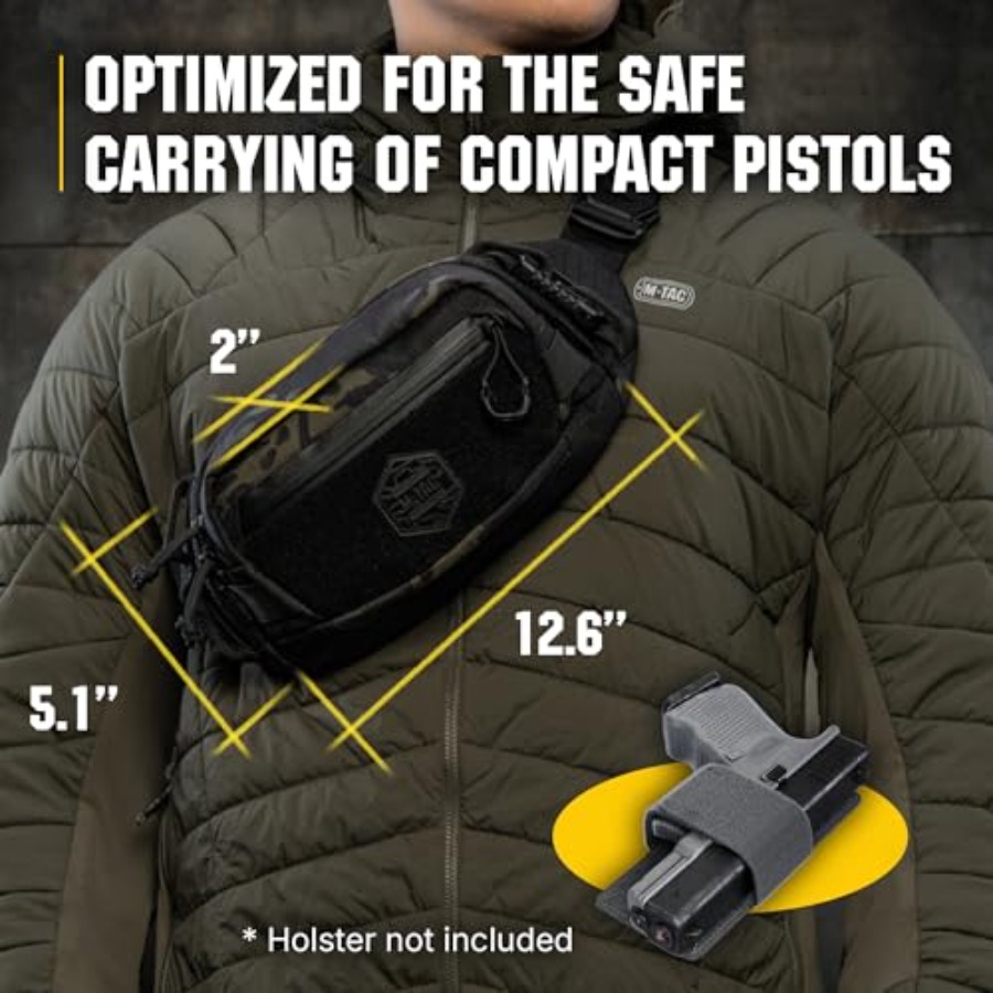Tactical Mens Fanny Pack - Wai - đánh giá và giá Edc Concealed Carry Fanny Pack