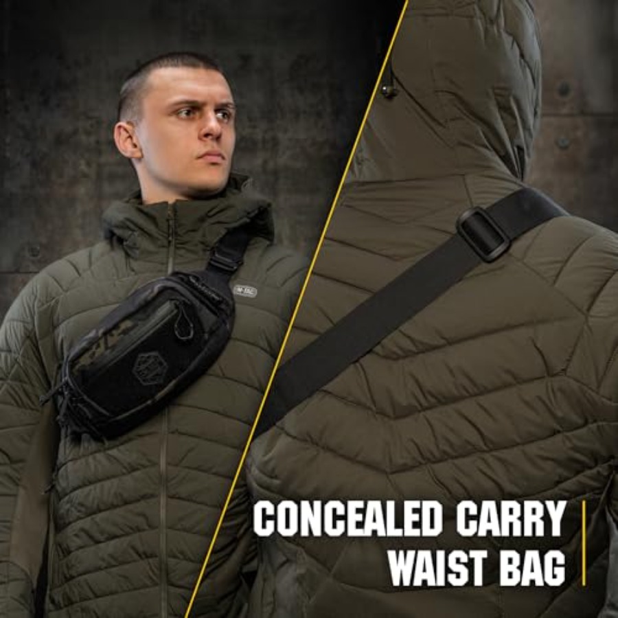 Tactical Mens Fanny Pack - Wai - đánh giá và giá Edc Concealed Carry Fanny Pack