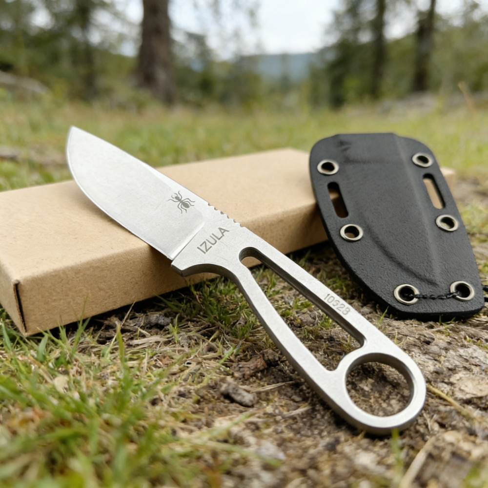 Izula-II Full Tang Survival Kn - đánh giá và giá Edc Carry All