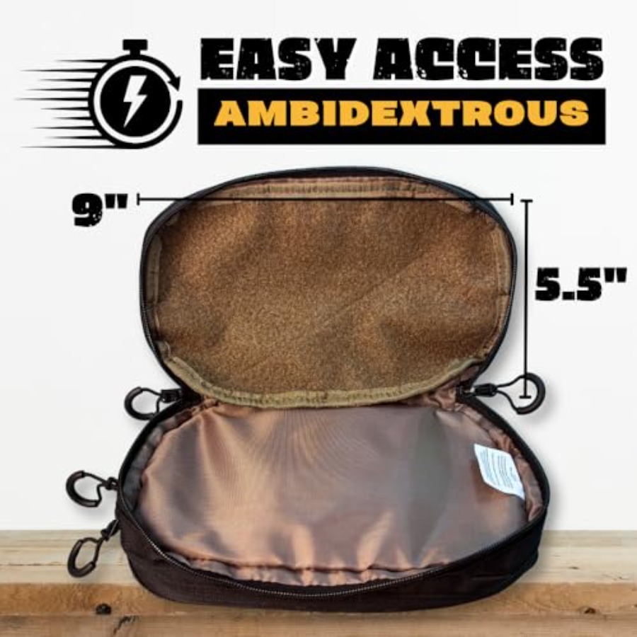 Tactical Fanny Pack for Men Co - đánh giá và giá Edc Concealed Carry Fanny Pack