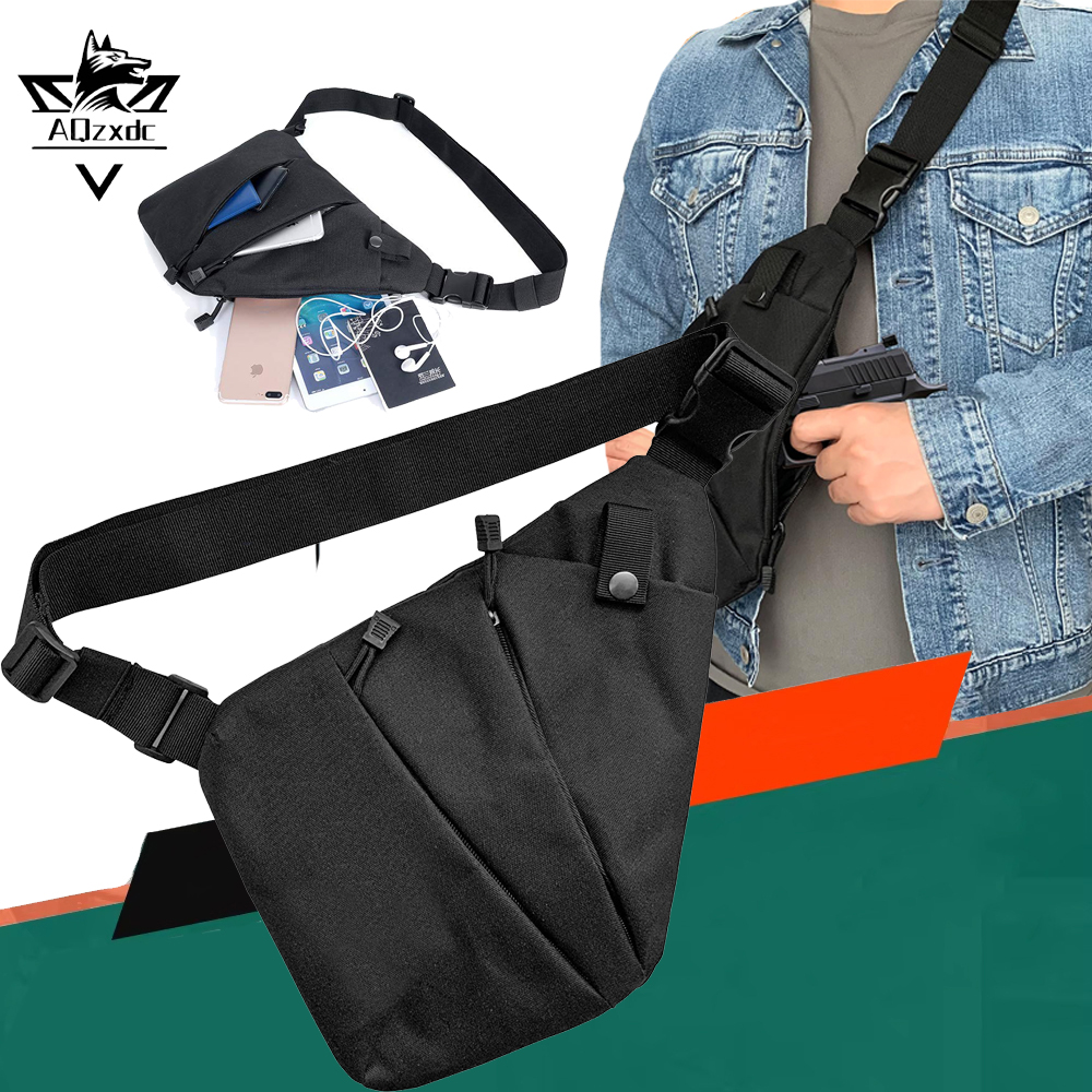 Tactical Crossbody Sling Bag E - đánh giá và giá Edc Pistol Carry Bag