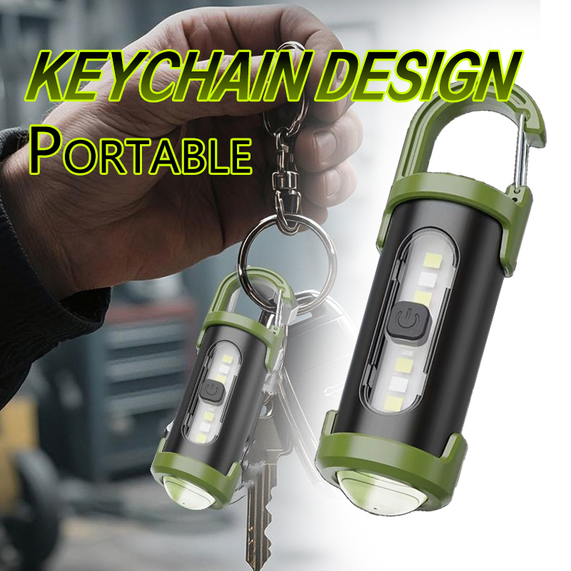 Powerful EDC LED Flashlight Ke - đánh giá và giá Keychain Flashlight
