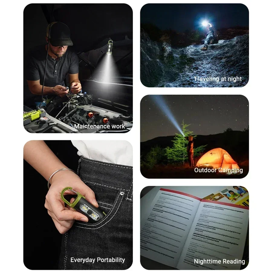 Powerful EDC LED Flashlight Ke - đánh giá và giá Keychain Flashlight