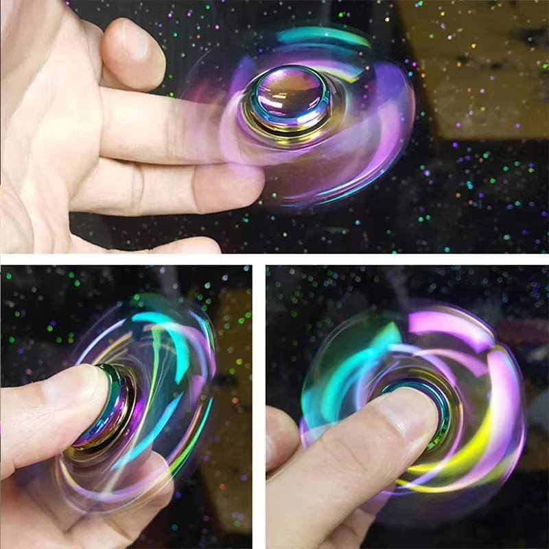 Metal Fidget Spinner Rainbow C - đánh giá và giá Fidget Spinner Bearing
