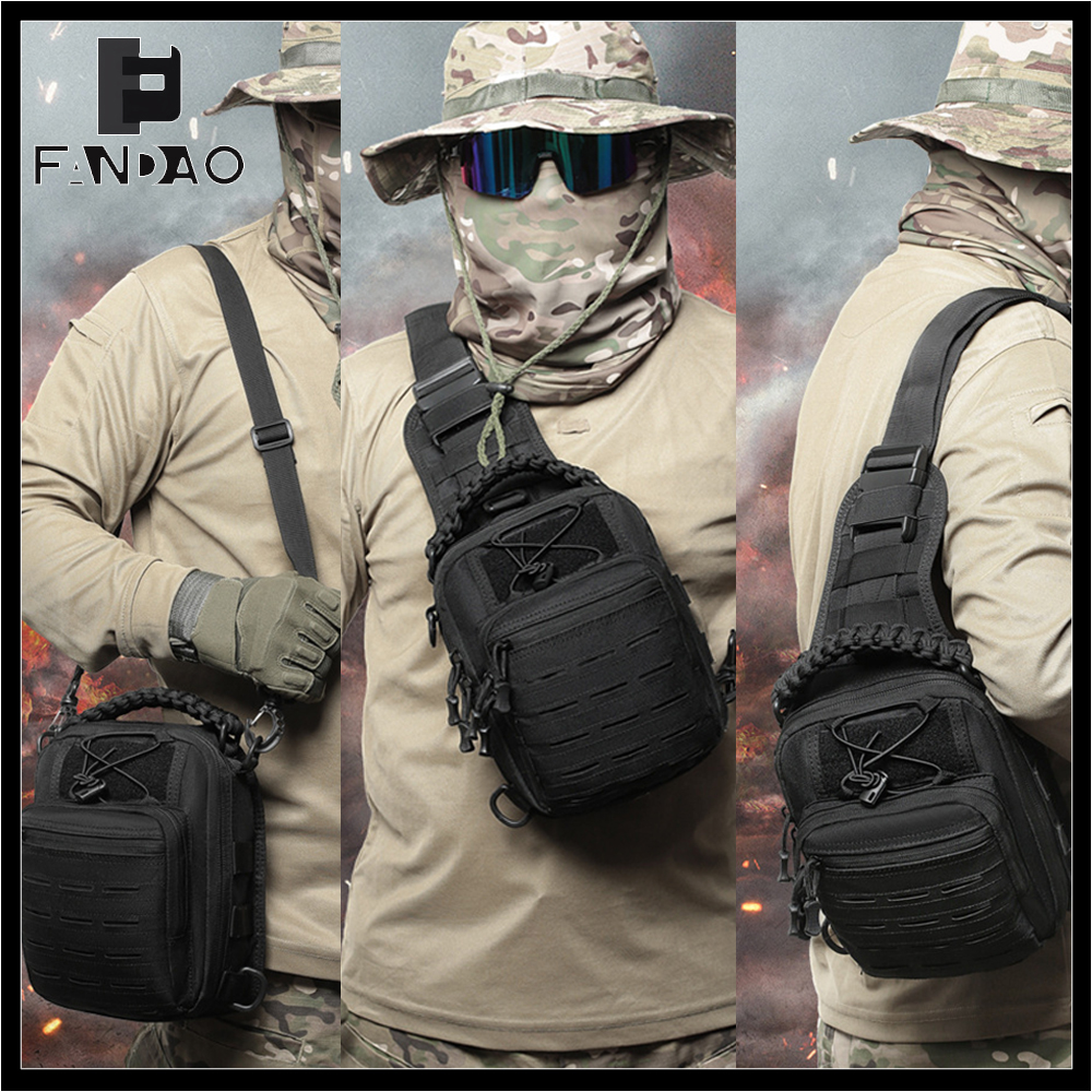 Tactical Sling Bag Pouch Multi - đánh giá và giá Edc Pistol Carry Bag