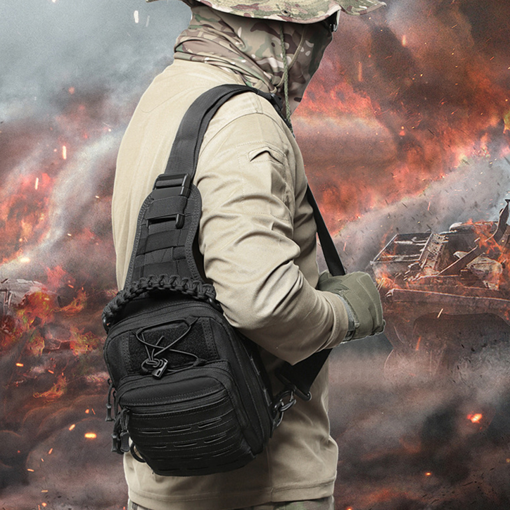 Tactical Sling Bag Pouch Multi - đánh giá và giá Edc Pistol Carry Bag