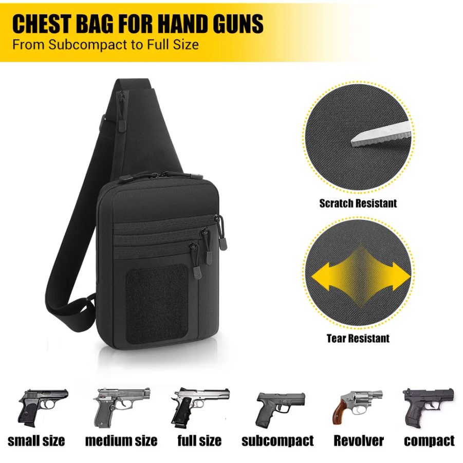 CAOX Tactical Pistol Gun Bag C - đánh giá và giá Appendix Carry Edc