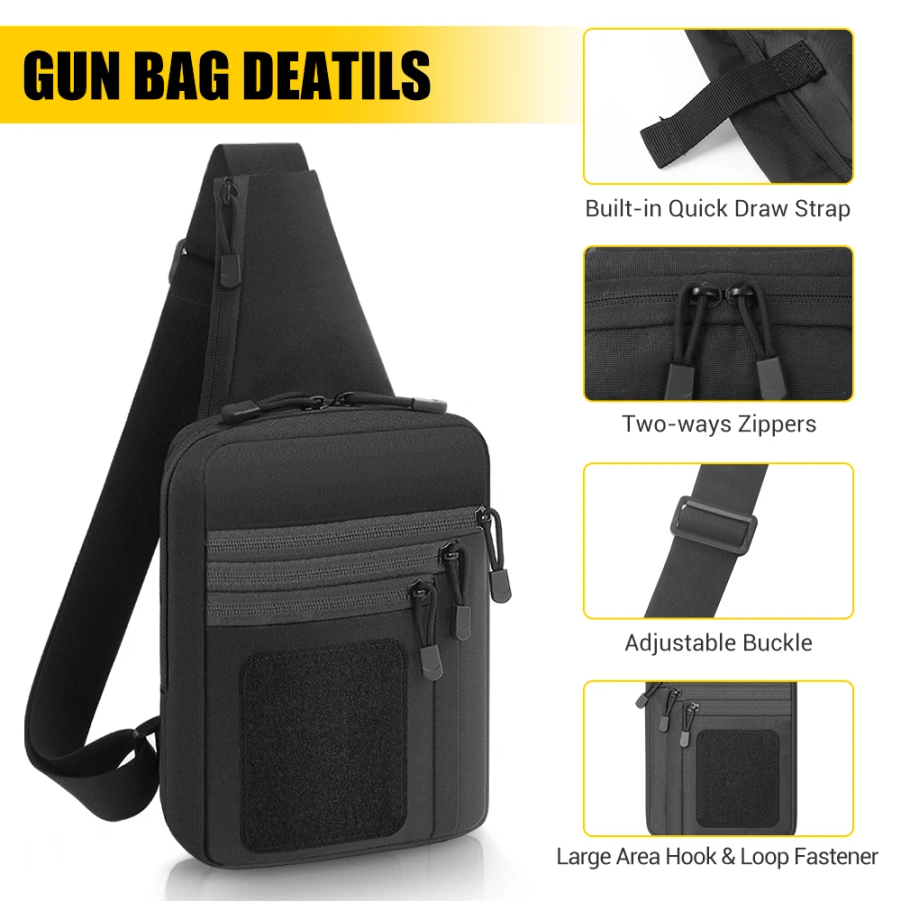 CAOX Tactical Pistol Gun Bag C - đánh giá và giá Appendix Carry Edc