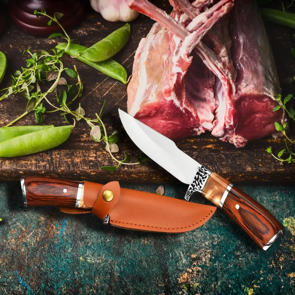 New outdoor knife with resin r - đánh giá và giá Edc Concealed Carry Knife