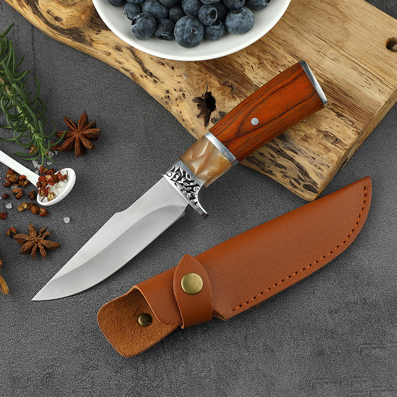 New outdoor knife with resin r - đánh giá và giá Edc Concealed Carry Knife
