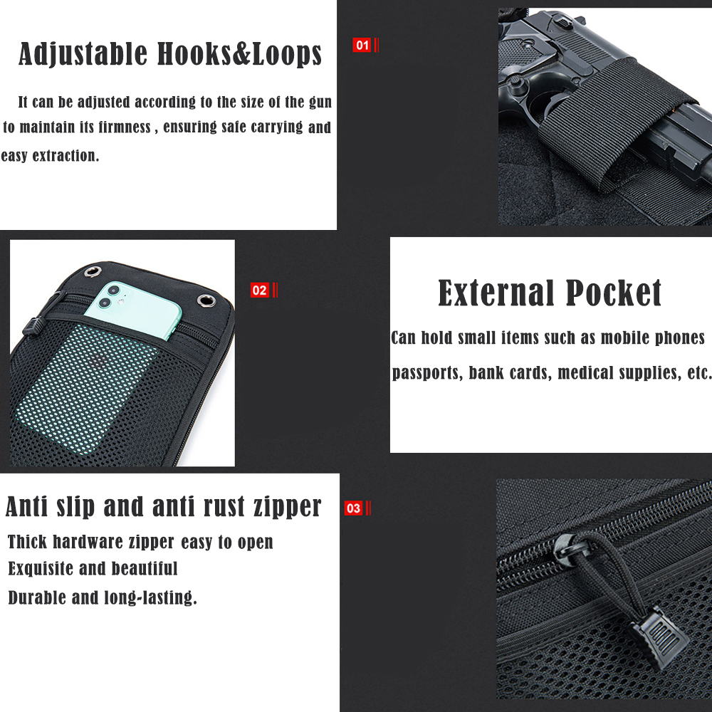 Molle Outdoor Tactical Conceal - đánh giá và giá Appendix Carry Edc