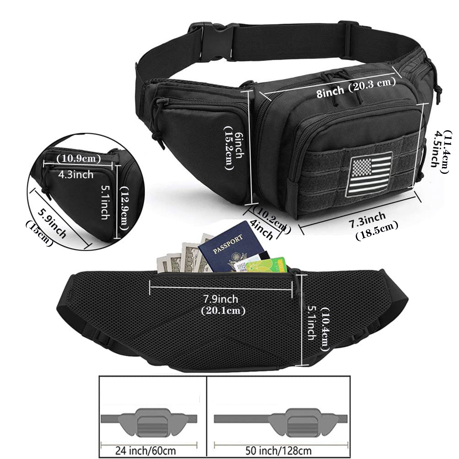 Tactical Fanny Pack Gun Holste - đánh giá và giá Edc Concealed Carry Fanny Pack